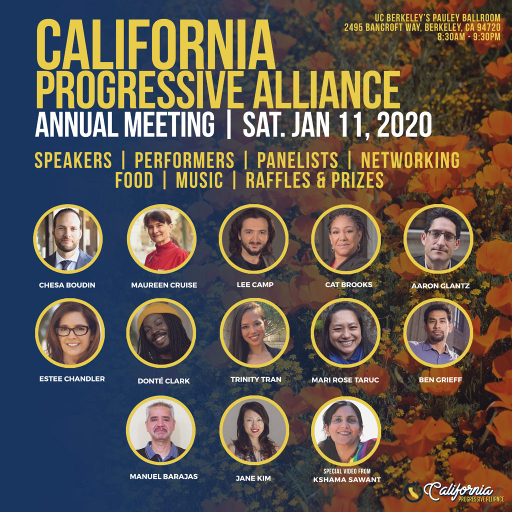 2020 Annual Meeting CA Progressive Alliance