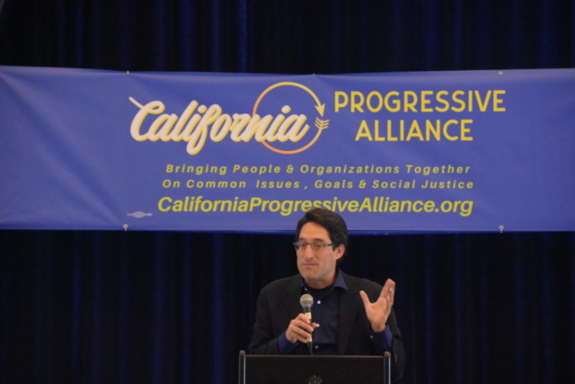 California Progressive Alliance Annual Meeting 2020 Aaron Glantz